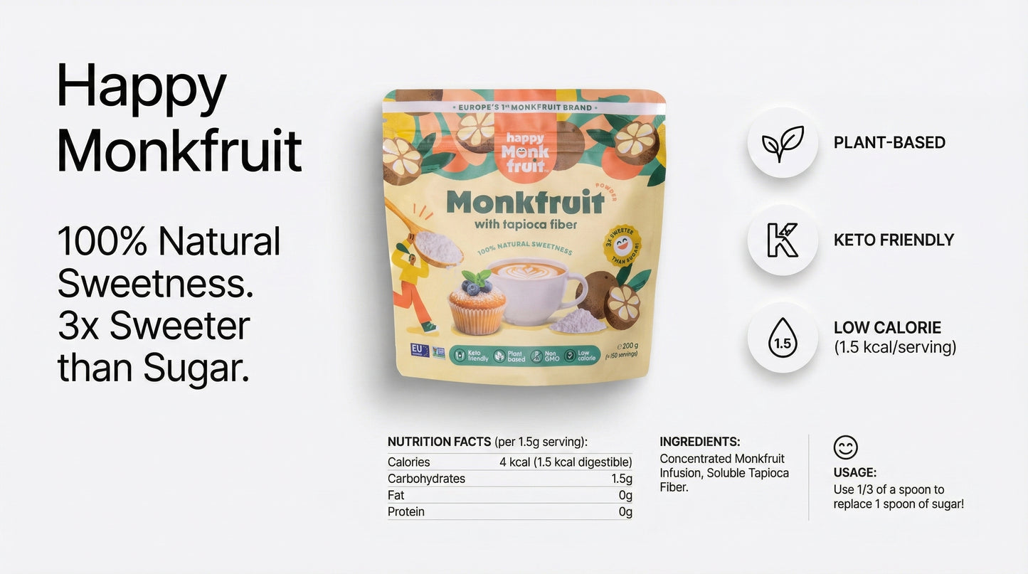 Monkfruit powder 200g
