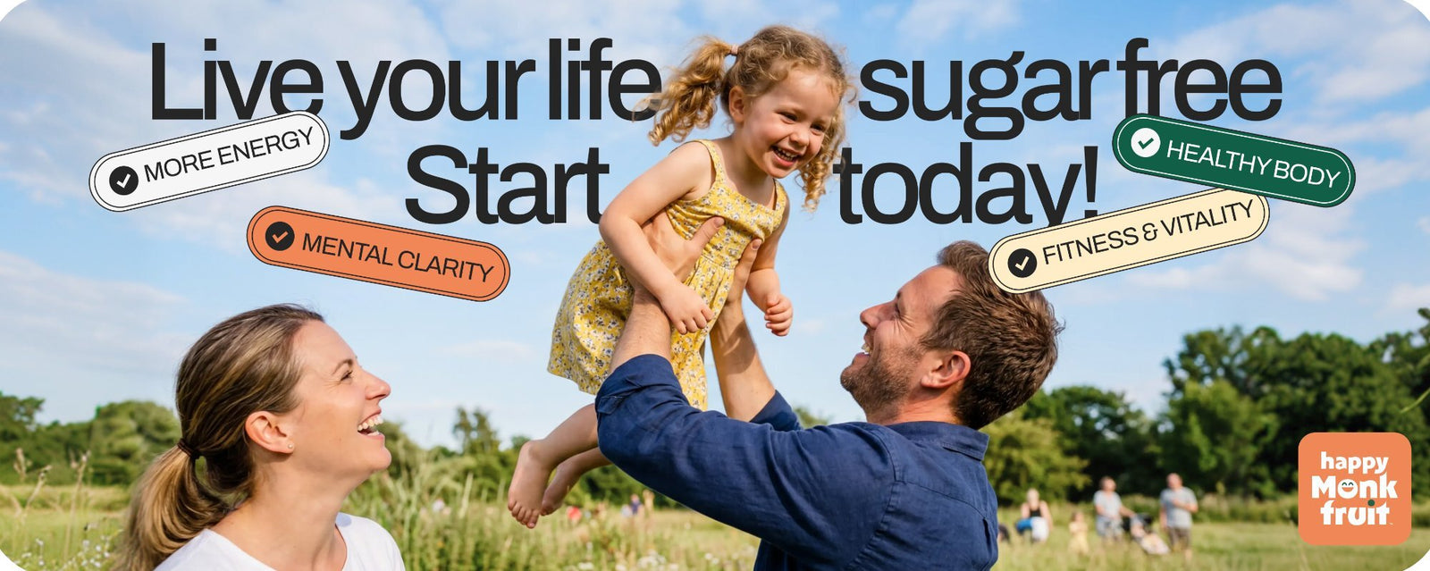 Start living your life sugar free today